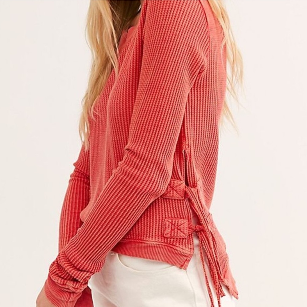 Free People Cropped Interlaken Top